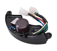 Aramox Regulador de Voltaje AVR Generador 450V 680UF Condensador para Generador de 5-7.5kW, Cubierta ABS, 8 Cables Arnés