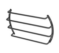 Aramox Rejilla de subwoofer de 4 varillas Rejilla protectora de altavoz universal a prueba de herrumbre hecha de hierro a prueba de golpes para HiFi de automóvil (12,5 pulgadas)