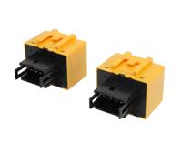 Aramox Relé de Control de la Señal de Giro Flash Relé del Flasher 81980-3402 81980-02030 -50030 Resuelve un Rápido Parpadeo sin Problemas con 2 PC para ES300