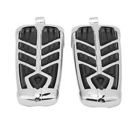 Aramox Reposapiés Estilo Flujo de Aire, Reposapiés Giratorio de Metal para V-Max Royal Star Road 1600 1700, Mayor Comodidad y Estabilidad para los Conductores