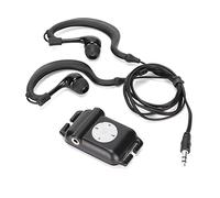 Aramox Reproductor de MP3 para Natación, Reproductor de MP3 Subacuático ABS con Auriculares, Almacenamiento IPX8 de 4 GB, Tiempo de Reproducción de 8 a 10 Horas, Radio FM para Natación, Deportes