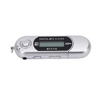 Aramox Reproductor de MP3 USB Retro, Reproductor de Música Portátil de Metal de Plástico con Pantalla LCD, Compatible con MP3 WMA, 32 GB Ampliable, Sincronización de Letras, Apagado Automático para
