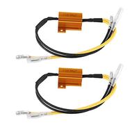 Aramox Resistencia de Carga LED, 25W 6.8 ΩJ Motocicleta LED Indicador de Señal de Resistencia de Carga de luz Arreglar Error Controlador de Flash