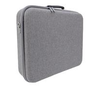 Aramox Resistir la Bolsa Portadora de la Consola, la Consola de Juego Impermeable Funcional con el Cinturón de Hombro para Accesorios de Doble Controlador (Grey)