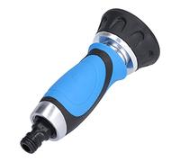 Aramox Rociador de Agua de Alta Presión Rociador de Manguera con Núcleo Metálico con TPR Salida de Agua Ajustable de Largo Alcance para Riego de Jardín Lavado de Autos Baño de Mascotas Limpieza del