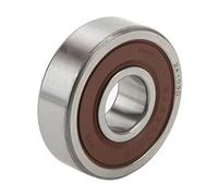 Aramox Rodamiento de Bolas del Alternador, Aleación de Aluminio, Doble Sellado, Diámetro Interior de 0,669 Pulgadas, Adecuado para F0JY10A303A, 949100-1010