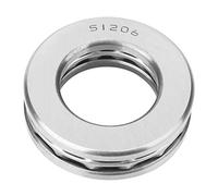 Aramox Rodamiento de Empuje, Rodamiento 51206, de Acero de 30 Mm de Diámetro Interior de 52 Mm de Diámetro Exterior de 16 de Espesor, de Empuje Plano de una Sola Columna de bajo Ruido para