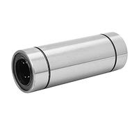 Aramox Rodamiento de Movimiento Lineal Buje de Goma Doble Sellado Alta Precisión Máquina CNC de Baja Fricción Piezas de Impresora 3D (LM25LUU)