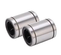 Aramox Rodamientos Lineales de Bolas LM40UU, Material de Acero, bajo Nivel de Ruido, Alta Velocidad, Diámetro Exterior de 60 Mm, Diámetro Interior de 40 Mm, Ideal para Impresoras 3D y Brazos Robóticos