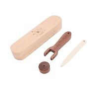 Aramox Rodillo de Costura, Juego de Claquetas de Sastre de Madera de Haya con Diseño Ergonómico y Accesorios para Proyectos de Acolchado y Sastrería