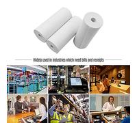 Aramox Rollos de Papel Térmico, Papel para Impresora de Recibos POS de 80x30 Mm para Caja Registradora de Supermercado, con Pulpa de Madera Pura y Menos Confeti, 15 Rollos (6 rollos)