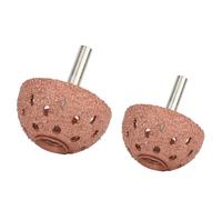 Aramox Ruedas Pulidoras, Cabezal de Pulido de Acero de Tungsteno, Tipo Cuenco de 2 Piezas para Reparación de Neumáticos y Uso Automotriz