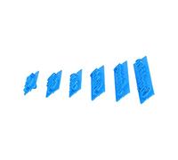 Aramox Sello de Palabras para Pastel, Molde de Plástico con Impresión de Letras para Hornear Bricolaje, 6 Piezas para Decoración de Pan y Galletas