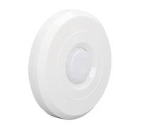 Aramox Sensor de Movimiento Interior Detector de Movimiento Infrarrojo Montado en el Techo 12 V ABS PIR Dual y Alcance de 6 a 8 M para Fábricas Bancos Villas Edificios