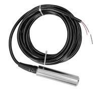 Aramox Sensor de Nivel de Agua con Transmisor de Nivel de Líquido YB2JF con Salida de 4-20mA para Monitoreo de Agua Cable de 5m 12-32VDC (0-10m)