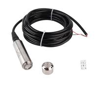 Aramox Sensor de Nivel de Agua con Transmisor de Nivel de Líquido YB2JF con Salida de 4-20mA para Monitoreo de Agua Cable de 5m 12-32VDC (0-4m)