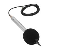 Aramox Sensor de Ruido, Sensor de Nivel de Sonido de Aleación de Aluminio de 30 a 130 DB CC 5 V Micrófono Electret de Alta Sensibilidad Resolución de 0,1 DB para Monitoreo Ambiental Industrial