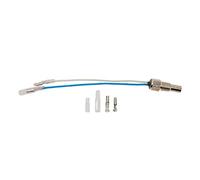 Aramox Sensor de Temperatura del Aceite y Agua del Motor M10, Sensor Universal para Indicadores de Temperatura Automotriz, Incluye 4 Accesorios