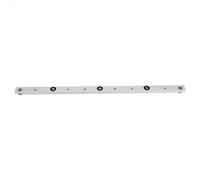Aramox Sierra de Mesa Deslizante de la Barra Mitre, Varilla de Inglete de Aleación de Aluminio para Trabajos de Madera, Ajustable para Plantillas y Accesorios, de 11.81 Pulgadas de Longitud para