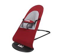 Aramox Silla de Base de Plegable Marco Robusto de la Cama de Heces de Mascota - de la Silla para Perros Pequeños de Gatos de Cachorro Ajustables (Tela de algodón Rojo del Vino)