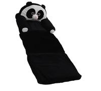 Aramox Sofá Plegable para Niños, sofá Cama Corto de Felpa para Niños con Lindo Diseño de Dibujos Animados, Plegable Portátil Suave para, Se Convierte para Leer, Tomar Siestas y Jugar en Casa (Panda)