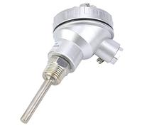 Aramox Sonda de Sensor de Temperatura con Rosca NPT de 1/2" PT100 (Tubo de protección 50mm)