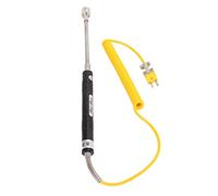 Aramox Sonda de Termopar Tipo K Sensor de Temperatura de Acero Resistente Al Calor con Aislado Respuesta Rápida Rango 5s 58 a 932F para Pruebas de Gas Líquido Uso Industrial (#2)