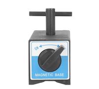 Aramox Soporte de Base Magnética Potente Hilo M6 de Fuerza de Succión de 120 Kg para Operaciones Confiables Procesamiento Mecánico