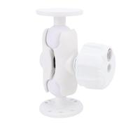 Aramox Soporte de Doble Bola, Aleación de Aluminio de Grado Marino, Brazo Doble Ajustable de 1,5 Pulgadas con 2 Placas Redondas para Soporte de Buscador de Peces, Compatible con RAM Arkon IBolt