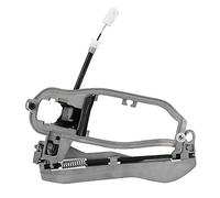 Aramox Soporte de manija de puerta, soporte de portador de manija de puerta de automóvil Carcasa de manija para X5 Off-road E53(Trasera izquierda)