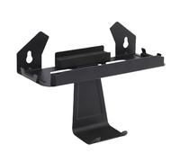 Aramox Soporte de Pared para 2, Soporte de Pared para Consola de Juegos de Hierro con 7 Ranuras para Tarjetas de Juego y para Controlador, Estante Forrado de EVA para Configuración Detrás del