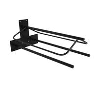 Aramox Soporte de Pared para Sillín de Doble Barra, Soporte de Almacenamiento para Equipo de Caballo, Fácil de Instalar, Hierro