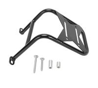 Aramox Soporte del Marco de la Bolsa de Silla de Montar a la Derecha de la Motocicleta, Barra de Soporte de Sillín Derecha de 16 Mm, Soporte de Acabado Negro Anodizante de Tubo para