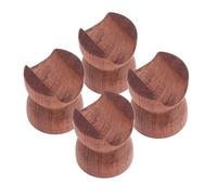 Aramox Soporte para Cable de Altavoz HiFi, Abrazadera para Cable de Palisandro, Soporte de HiFi para de Sonido Amplificador de Altavoz con Gestión de Oculta, Paquete de 4