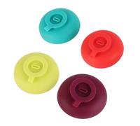 Aramox Soporte para Golosinas Congeladas a Prueba de Goteo, Soporte para Paletas Heladas Reutilizable de Silicona Apto para Lavavajillas para Días de Verano [4 piezas]