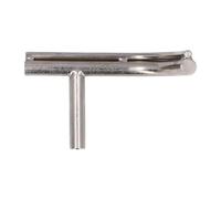 Aramox Soporte para Herramientas de Torno, Soporte para Herramientas de Torneado de Madera Curvada de Acero de Aleación para Base de 16 Mm y 5/8 Pulgadas, Perfecto para Hueco y Penetración de Cuencos
