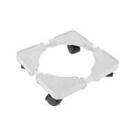 Aramox Soporte para Plantas con Ruedas, Soporte para Plantas Ajustable con Ruedas, Base de Plástico para con para Macetas o Cilindros de Gas, Ajuste Universal, Fácil de Mover, Patio de Jardín en