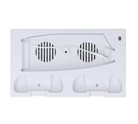 Aramox Soporte para Ventilador de Refrigeración, Material Duradero, Almacenamiento Conveniente para Estación de Carga del Controlador, Material ABS (White)