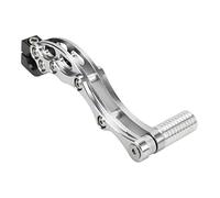 Aramox Start Pedal Starter Palanca de Arranque Palanca de Arranque Kickstart Accesorio Universal de Aleación de Aluminio de Alta Resistencia para Motocicleta Scooter(Plata)