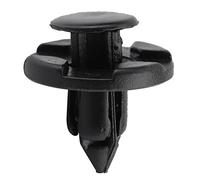 Aramox Sujetador de Paso de Rueda, Clips de Plástico para Parachoques Interior y Guardabarros, Juego para Modelos 01553-09321 01553-2DR9A (cien paquetes)