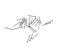 Aramox Surtido de Tornillos y Tuercas de Acero Inoxidable M2, Cabeza Hueca Hexagonal A2, 150 Tornillos, 100 Tuercas, 6 Tamaños para Reparación de Maquinaria de Electrodomésticos, Ensamblaje de