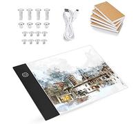 Aramox Tablero De Luz Led Para Dibujo eecoo Kit de Almohadilla de luz de Seguimiento de Dibujo de Diamante A6 LED - Flip Books Kit de Flipbook A6 Caja de luz LED Tablero de Dibujo a Mano Tablero LED
