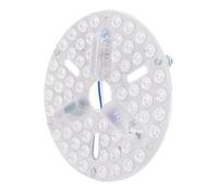 Aramox Tablero de Luz LED para Ventilador de Techo, Reequipamiento para el Cuidado de los Ojos para el Hogar y la Oficina, Panel de Repuesto de Montaje Empotrado de 6,5 Pulgadas