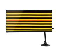 Aramox Tablero Reflector de Abolladuras de Coche, Herramienta Reflectora de Luz LED Acrílica para Reparación Eficaz de Abolladuras sin Pintura y Eliminación de Daños por Granizo