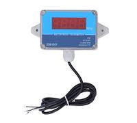 Aramox Tacómetro de Motor, Medidor de RPM con Pantalla LED Digital, Rango de Medición de 10 a 9999 RPM con Resistencia Al Agua IP68, para Equipos Mecánicos de Barcos, Máquinas de