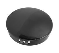 Aramox Tapa Central del Volante, 2,75 Pulgadas Negro PC Tapa Central del Volante Accesorios para Barcos para Yacht Marine