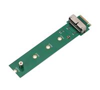 Aramox Tarjeta Adaptadora SSD a M.2 NGFF, Convertidor PCB Verde para Lectura y Escritura de Datos, Prueba de SSD y Recuperación de Datos, 11,1 X 2,8 X 1, Cm, para Modelos de Escritorio Listados