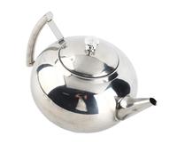 Aramox Tetera de Acero Inoxidable, Acero Inoxidable 201 con Infusor, Ergonómico y Boquilla en Forma de V para Preparar té y café de 2 Litros en su Cocina o Comedor