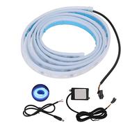 Aramox Tira de Luces LED para Exterior de Automóvil, 70 Pulgadas Tira de Luz para Capó de Automóvil 12V RGB Luz Multicolor Control de Aplicación Atmósfera Impermeable Luz Ambiental Tira de Luz de Circ