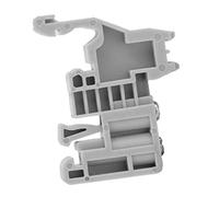 Aramox Tope de Extremo de Carril DIN, Tapón de Bloque de Terminales de Plástico de 35mm para Instalación de Circuito de Panel de Control de Gabinete Eléctrico (Modelo 12)